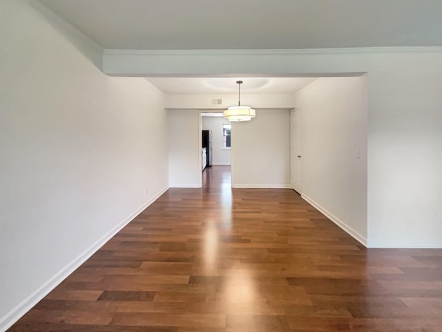 1002 E Northfield Blvd Unit H104, Murfreesboro, TN 37130 - spare room featuring dark wood-style flooring and baseboards