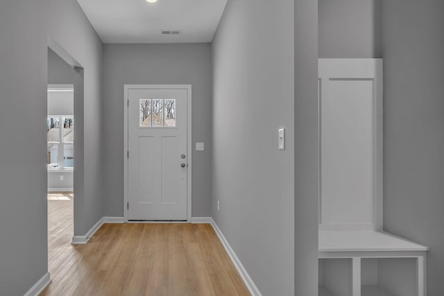 209 E Quail Hollow Way, Dickson, TN 37055 - entrance foyer with light wood finished floors and baseboards