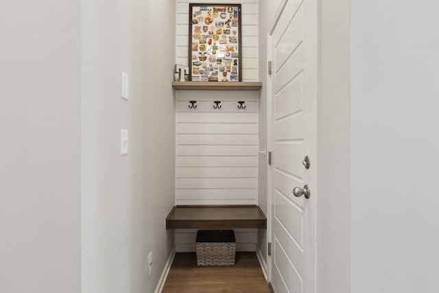3225 Brookberry Ln, Murfreesboro, TN 37129 - mudroom featuring wood finished floors and baseboards