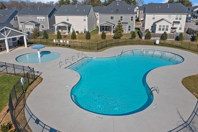 3225 Brookberry Ln, Murfreesboro, TN 37129 - community pool featuring a residential view