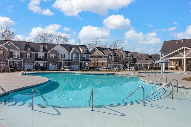 3225 Brookberry Ln, Murfreesboro, TN 37129 - community pool featuring a residential view and a patio