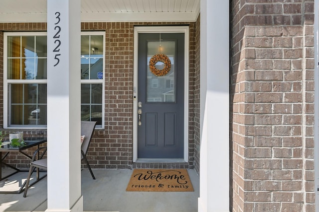 3225 Brookberry Ln, Murfreesboro, TN 37129 - entrance to property with brick siding and a porch