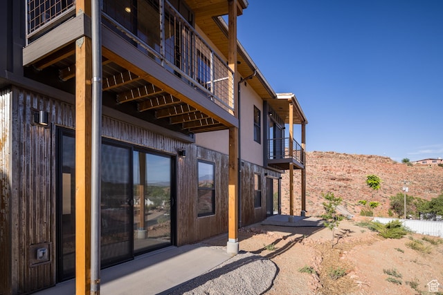 1185 S Murphy Ln Unit 105D, Moab, UT 84532 - view of patio / terrace featuring a balcony