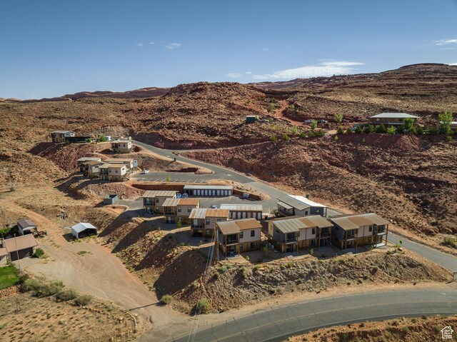1185 S Murphy Ln Unit 106B, Moab, UT 84532 - aerial view of property's location with a mountainous background