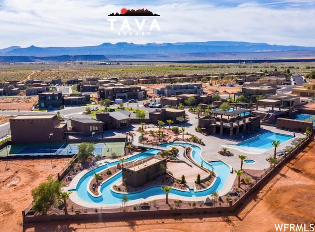3210 S Dyami Vw Unit 60, Hurricane, UT 84737 - aerial view featuring a mountain view