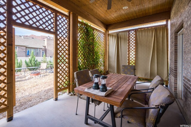 487 Kiva Dr, Moab, UT 84532 - view of patio / terrace
