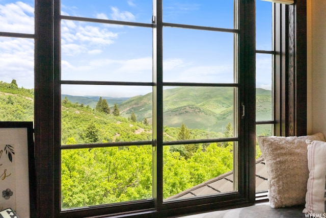 4159 Moose Hollow Rd, Park City, UT 84098 - interior details featuring a mountain view