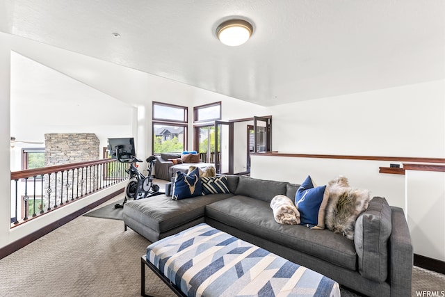 4159 Moose Hollow Rd, Park City, UT 84098 - view of carpeted living room