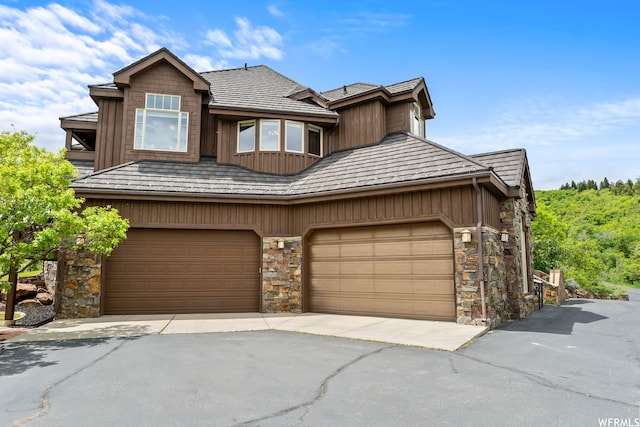 4159 Moose Hollow Rd, Park City, UT 84098 - view of front facade with a garage
