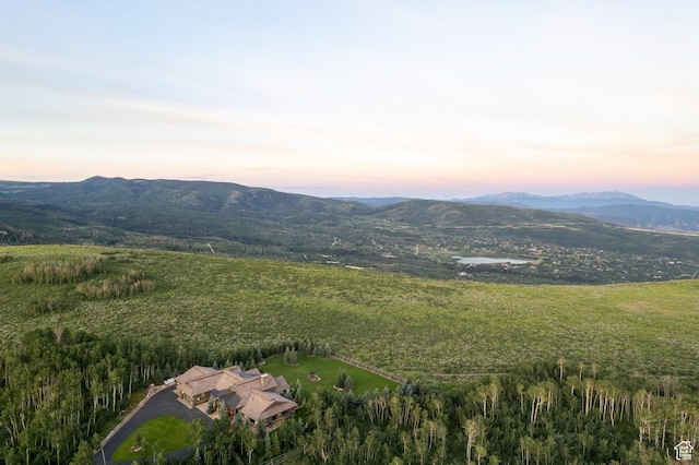view of mountain backdrop