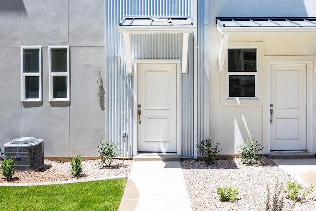 1025 S 2770 E, Spanish Fork, UT 84660 - doorway to property with central air condition unit