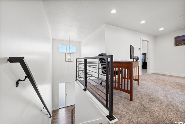 1960 W Jaydin Way Unit 2, West Haven, UT 84401 - stairs with dark wood-type flooring
