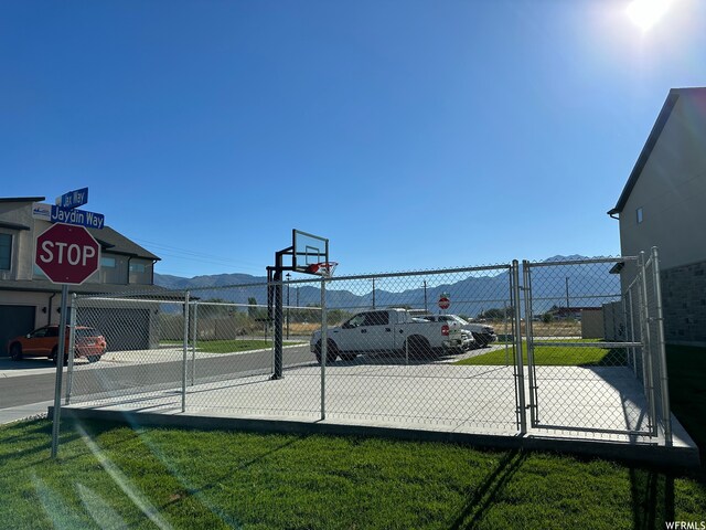 1960 W Jaydin Way Unit 2, West Haven, UT 84401 - view of basketball court with a lawn