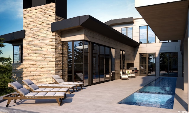 7932 Red Tail Ct, Park City, UT 84060 - view of rear view of property