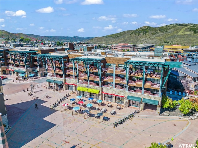 1476 Newpark Blvd Unit 204, Park City, UT 84098 - birds eye view of property with a mountain view