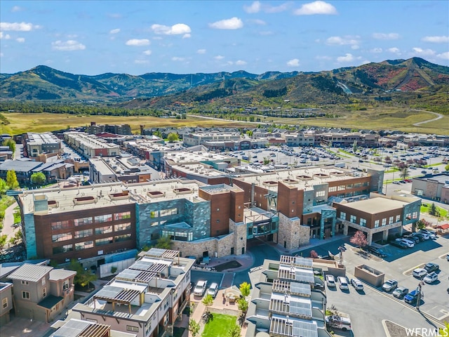1476 Newpark Blvd Unit 204, Park City, UT 84098 - aerial view featuring a mountain view