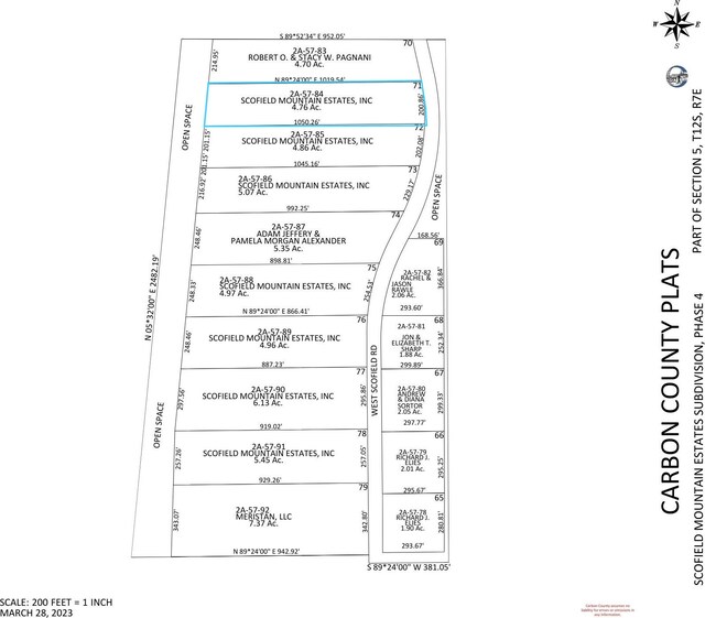 5725 N Dry Valley Rd Unit 4-71, Scofield, UT 84526