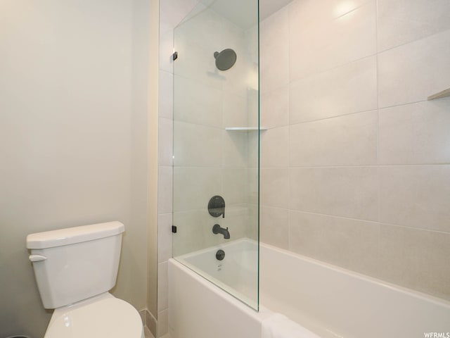 909 W Peace Tree Trl Unit 601, Heber City, UT 84032 - bathroom featuring shower / bathtub combination and toilet