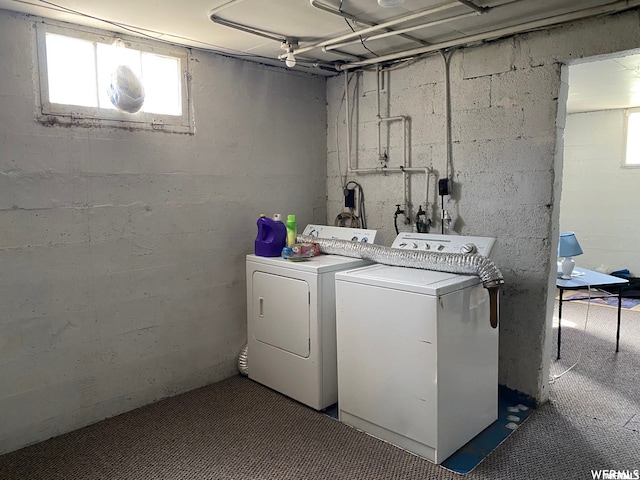 333 W Railroad Ave, Price, UT 84501 - clothes washing area featuring hookup for a washing machine and independent washer and dryer