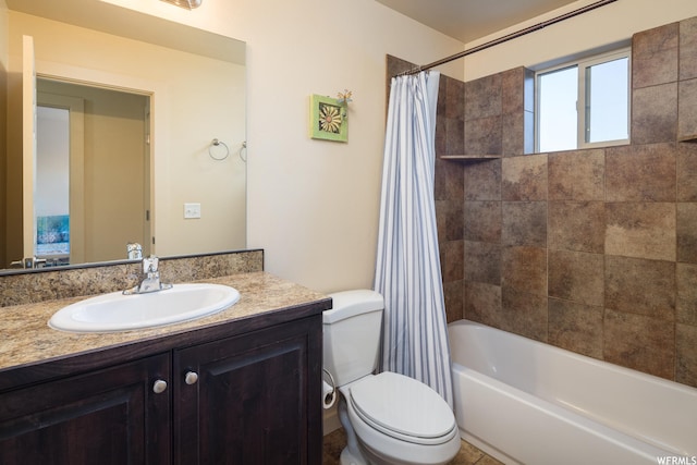 3862 Desert Willow Cir Unit 9-A1, Moab, UT 84532 - full bathroom with shower / tub combo, vanity, and toilet