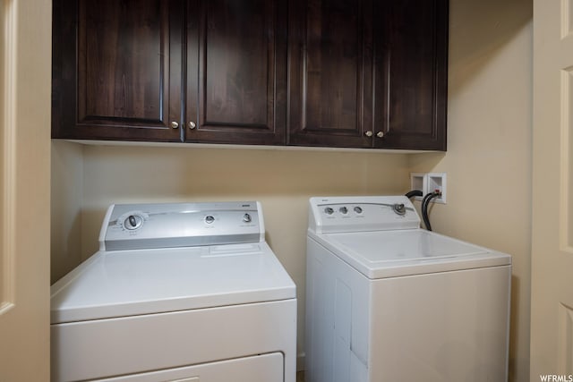 3862 Desert Willow Cir Unit 9-A1, Moab, UT 84532 - washroom featuring cabinets and separate washer and dryer