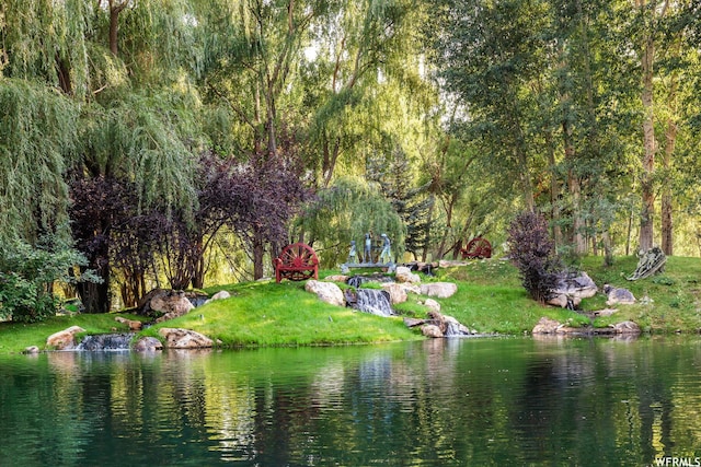 2085 W Midway Ln, Heber City, UT 84032 - water view with a view of trees