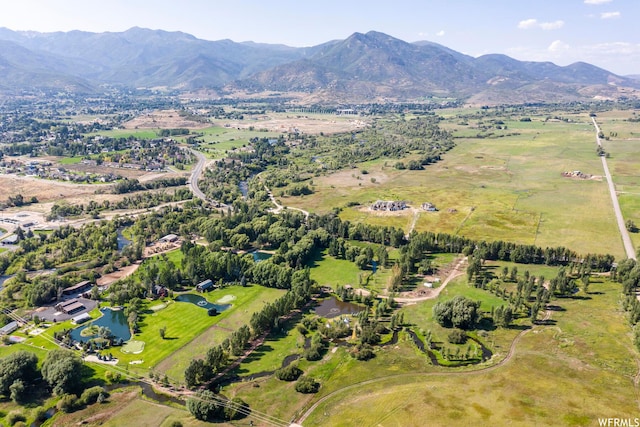 2085 W Midway Ln, Heber City, UT 84032 - birds eye view of property with a mountain view