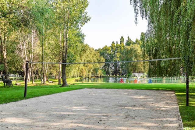 2085 W Midway Ln, Heber City, UT 84032 - surrounding community featuring a lawn and a water view