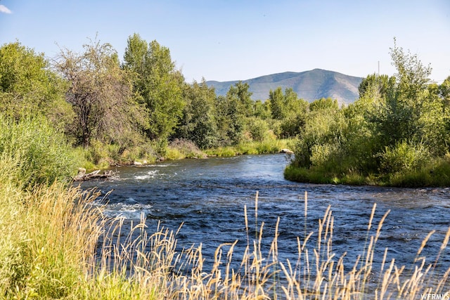 2085 W Midway Ln, Heber City, UT 84032 - property view of water featuring a mountain view