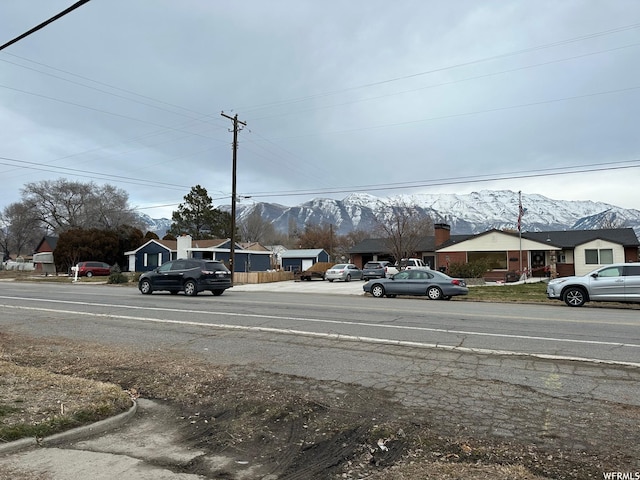 196 S Center St, American Fork, UT 84003 - view of street featuring a mountain view and a residential view