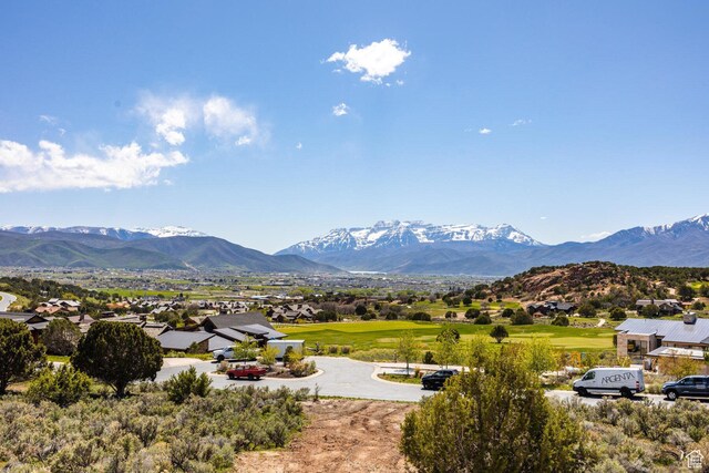 623 N Ibapah Peak Dr Unit 179, Heber City, UT 84032 - mountain view featuring nearby suburban area