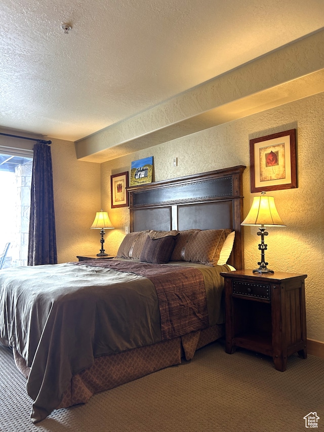2653 Canyons Resort Dr Unit 126, Park City, UT 84098 - bedroom with carpet and a textured ceiling