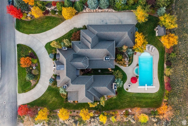 3626 E Granite Bench Ln S, Sandy, UT 84092 - view of birds eye view of property