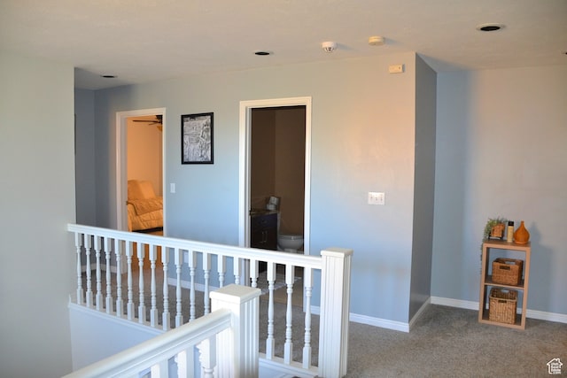 1605 Foxmore St, Pocatello, ID 83204 - corridor featuring dark carpet