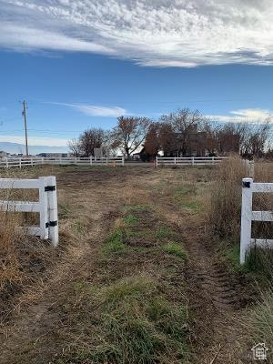 2794 W Gentile N, Layton, UT 84041 - view of yard featuring a rural view
