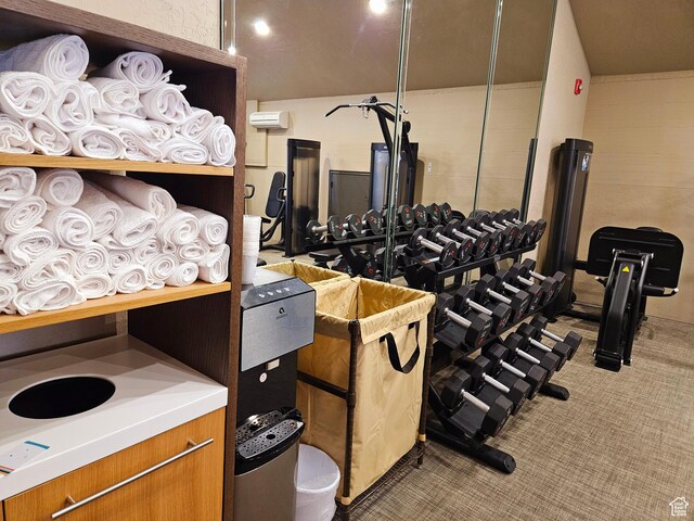 223 Hunter Ridge Rd Unit A202, Brian Head, UT 84719 - room details featuring a wall mounted AC