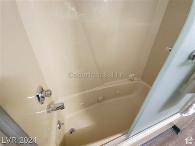 223 Hunter Ridge Rd Unit A202, Brian Head, UT 84719 - bathroom featuring shower with separate bathtub