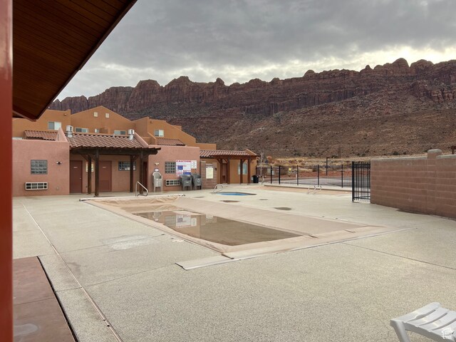 3764 Prickly Pear Cir Unit 2-A8, Moab, UT 84532 - exterior space with a mountain view
