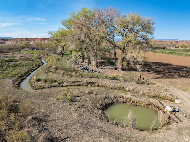 3628 E 3750 S, Ballard, UT 84066 - birds eye view of property with a water view and a rural view