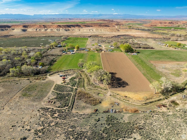 3628 E 3750 S, Ballard, UT 84066 - drone / aerial view featuring a mountain view and a rural view