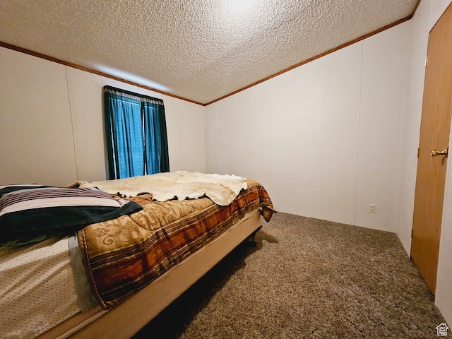 3628 E 3750 S, Ballard, UT 84066 - carpeted bedroom with a textured ceiling