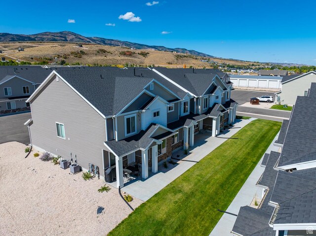 216 W Seasons Ln Unit 46, Garden City, UT 84028 - aerial perspective of suburban area featuring mountains