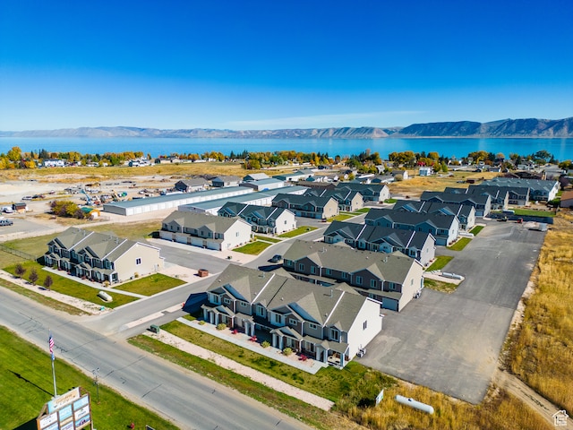 216 W Seasons Ln Unit 46, Garden City, UT 84028 - aerial view of residential area featuring a water and mountain view
