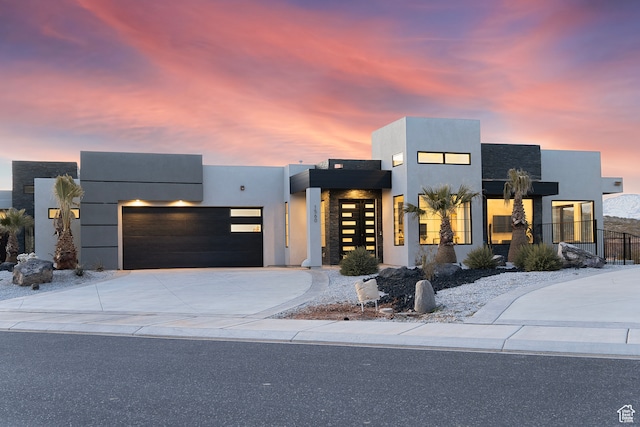 1560 W Torrey Pines Rd, Hurricane, UT 84737 - contemporary house with a garage