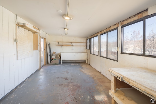 491 Mountain View Dr, Moab, UT 84532 - garage with wood walls