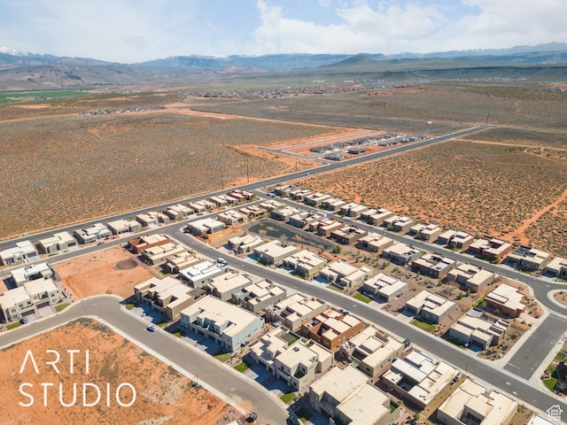 3209 S Dyami Vw Unit 11, Hurricane, UT 84737 - birds eye view of property with a mountain view