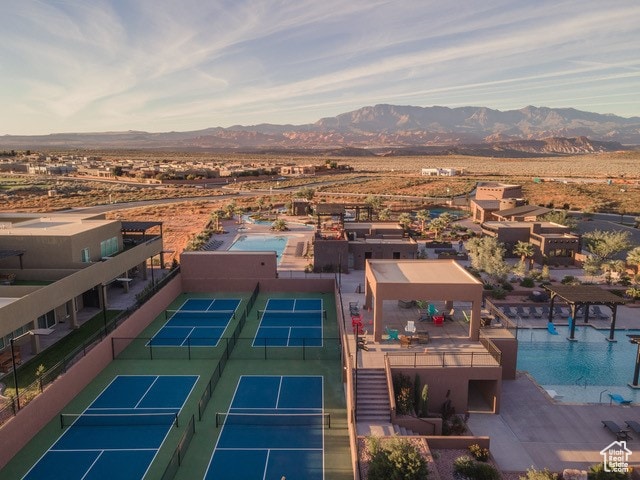 3209 S Dyami Vw Unit 11, Hurricane, UT 84737 - bird's eye view featuring a mountain view