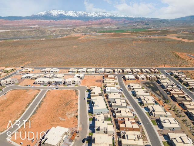 3209 S Dyami Vw Unit 11, Hurricane, UT 84737 - drone / aerial view featuring a mountain view