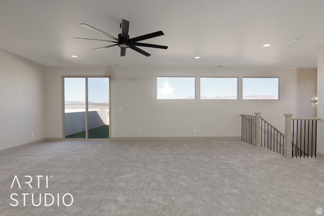 3209 S Dyami Vw Unit 11, Hurricane, UT 84737 - unfurnished room with ceiling fan and carpet