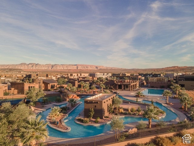 3209 S Dyami Vw Unit 11, Hurricane, UT 84737 - bird's eye view featuring a mountain view